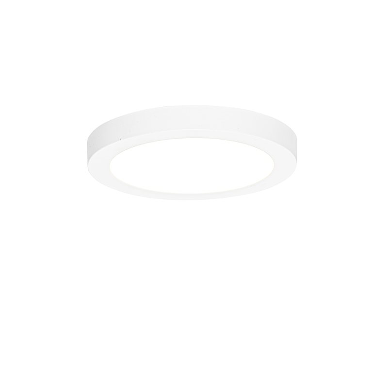 Zapuštěné nebo přisazené bodové bílé 18 cm včetně LED