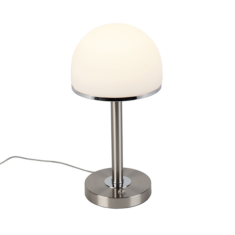 Vintage stolní lampa z oceli včetně LED