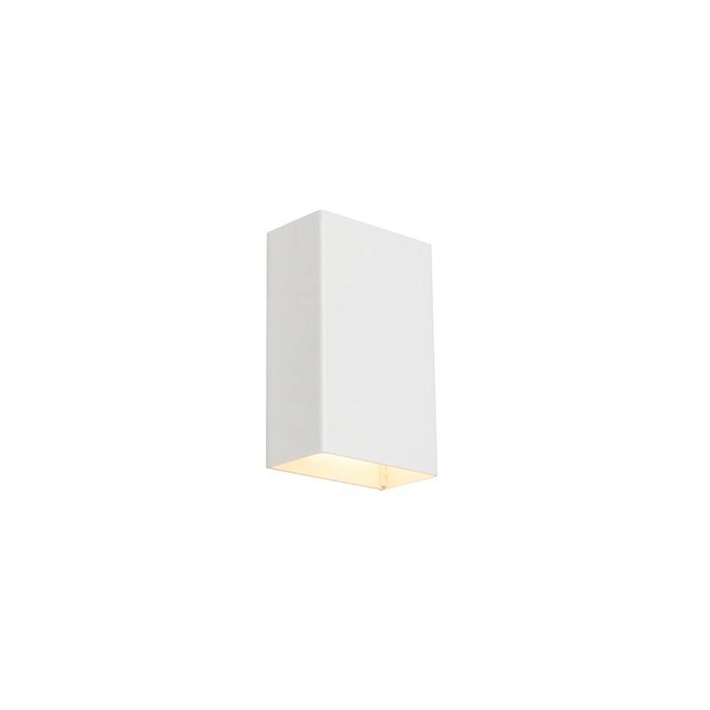 Moderní nástěnná lampa bílá -