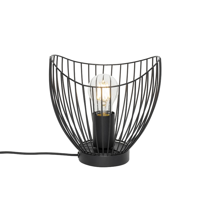 Moderní stolní lampa černá 20