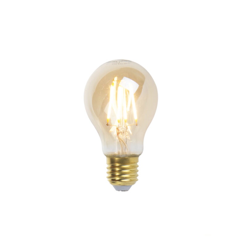 E27 stmívatelná LED žárovka A60 goldline