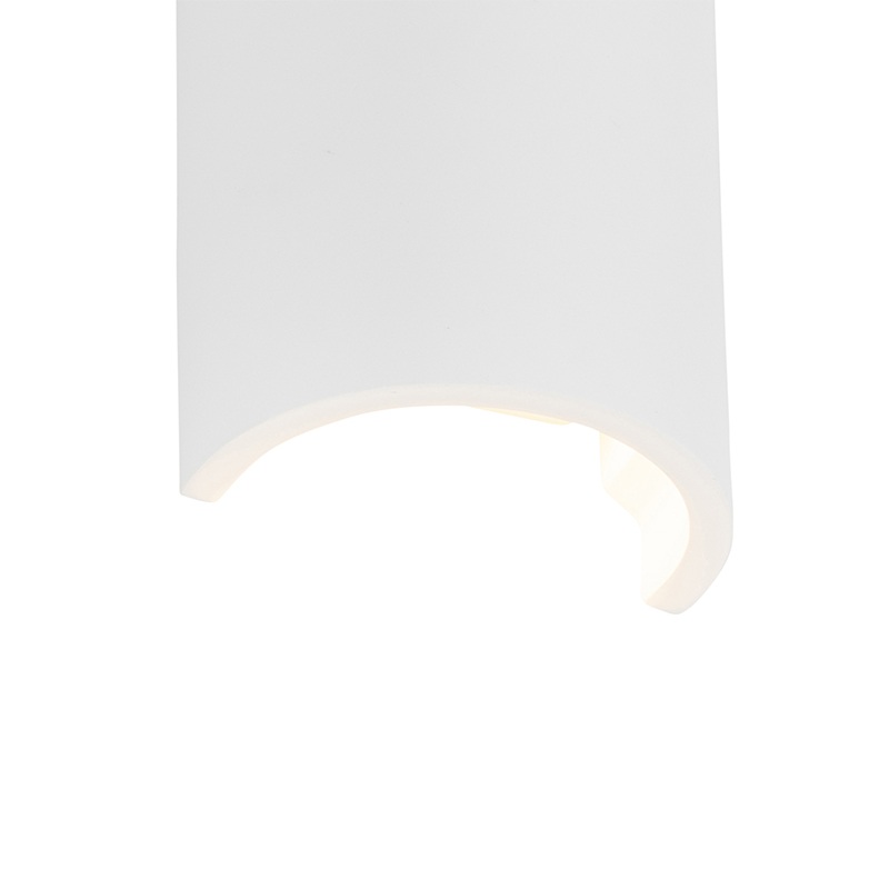 Moderní nástěnná lampa bílá -