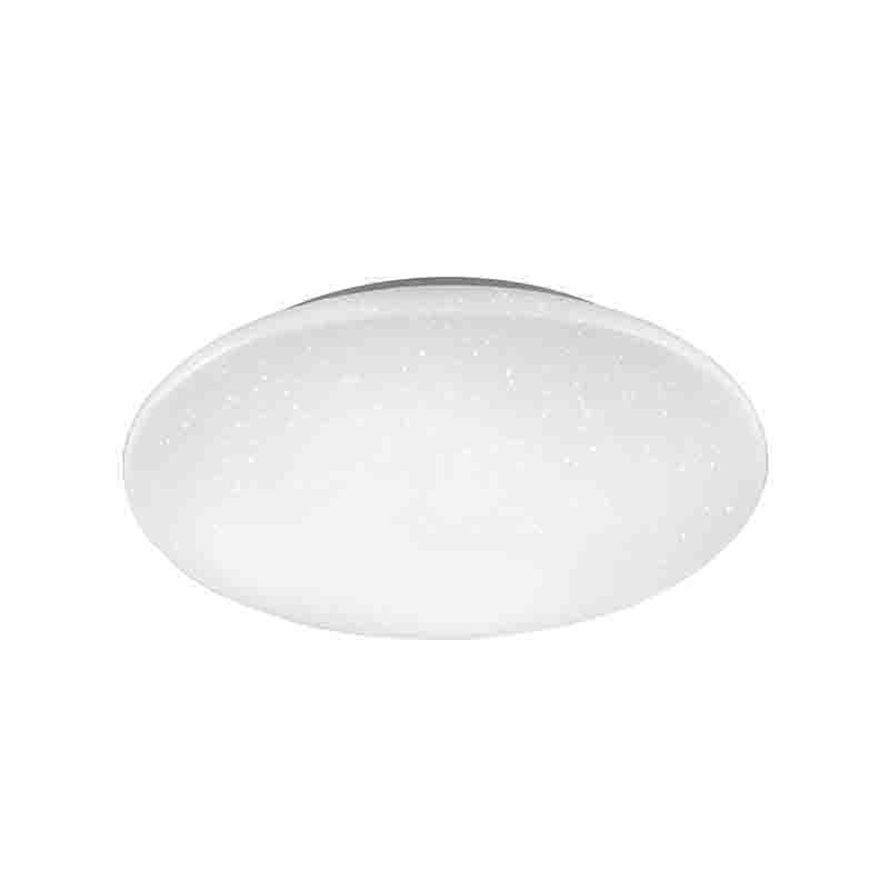 Moderní stropní svítidlo bílé s dálkovým