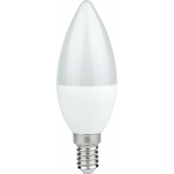 LED žárovka E14-C37-E40-WW