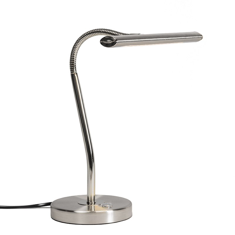 Moderní stolní lampa z oceli vč.