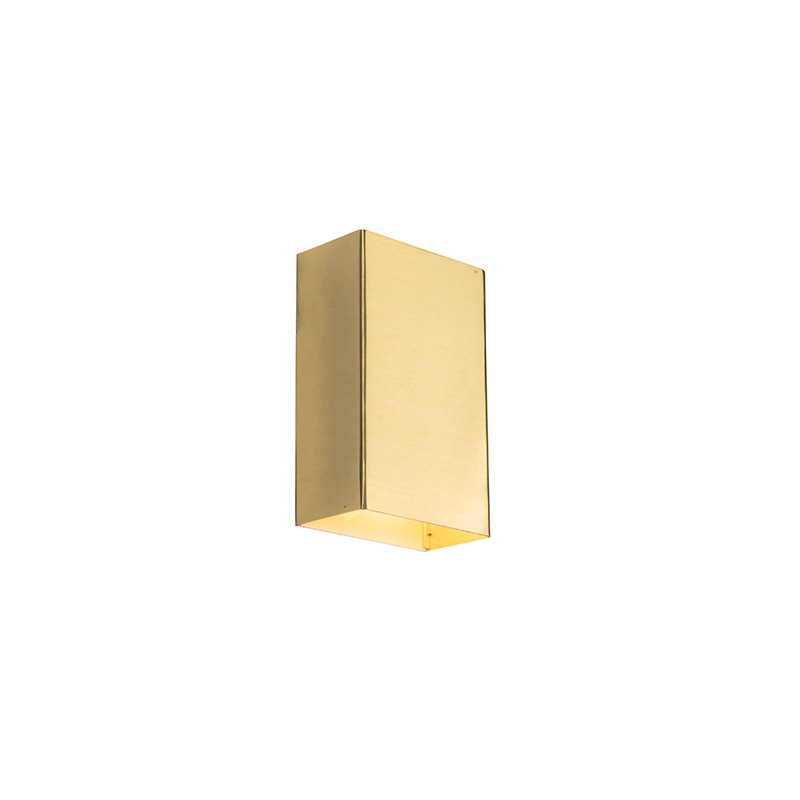 Moderní nástěnná lampa zlatá -