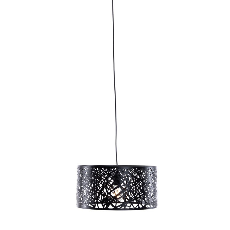 Moderne hanglamp zwart -