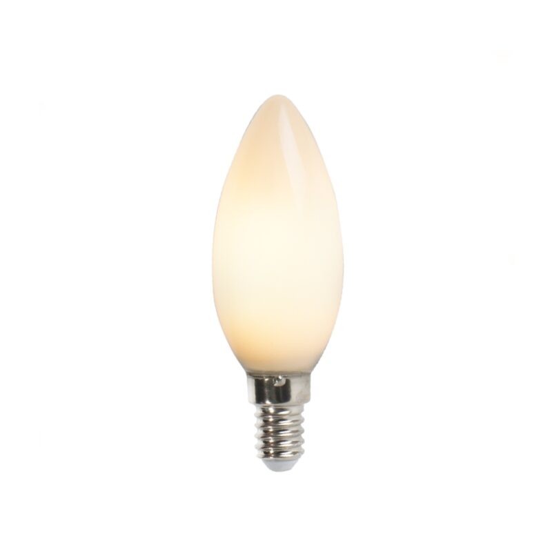 E14 LED lampa na svíčku B35 opál