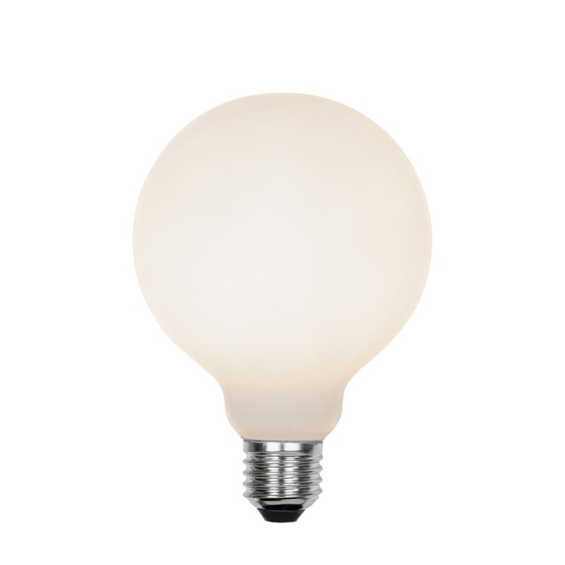 E27 3-stupňová stmívatelná LED lampa G95 matné
