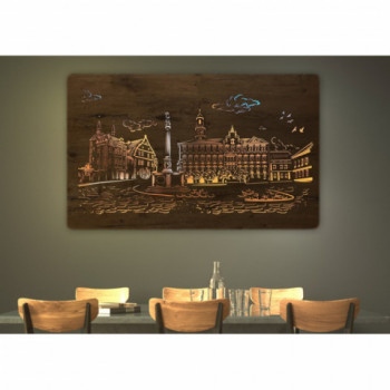 Li-Go "Benešov nad Ploučnicí" světelný obraz 120x80cm
