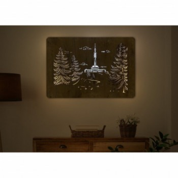 Li-Go "Praděd" světelný obraz 90x62cm