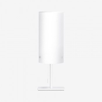 Stolní svítidlo MAIA 1x100(77)W E27 sklo bílá